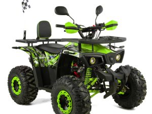 QUAD XTR 125CM3 FIRESHOT PRO 002/8 KOŁA 8 (1 BIEG +1 WSTECZNY) rozruch elektryczny KOLOR CZARNO-ZIELONY