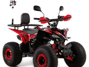 QUAD XTR 125CM3 RAPTOR 125 PRO KOŁA 8 (1-biegowa+R) rozruch elektryczny CZERWONY