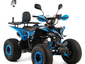 QUAD XTR 125CM3 RAPTOR 125 PRO KOŁA 8 (1-biegowa+R) rozruch elektryczny NIEBIESKI