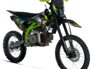 CROSS 125CC ASIX XB-67 140CC KOŁA 19/16 E-START SKRZYNIA MANUALNA rozruch elektryczny KOLOR LIMONKOWY