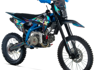 CROSS 125CC ASIX XB-67 140CC KOŁA 19/16 E-START SKRZYNIA MANUALNA rozruch elektryczny KOLOR NIEBIESKI