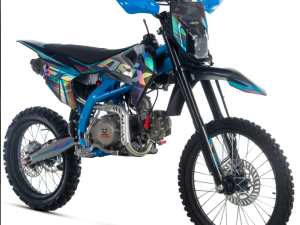 CROSS 125CC ASIX XB-67 125CC KOŁA 19/16 E-START SKRZYNIA MANUALNA rozruch elektryczny KOLOR NIEBIESKI