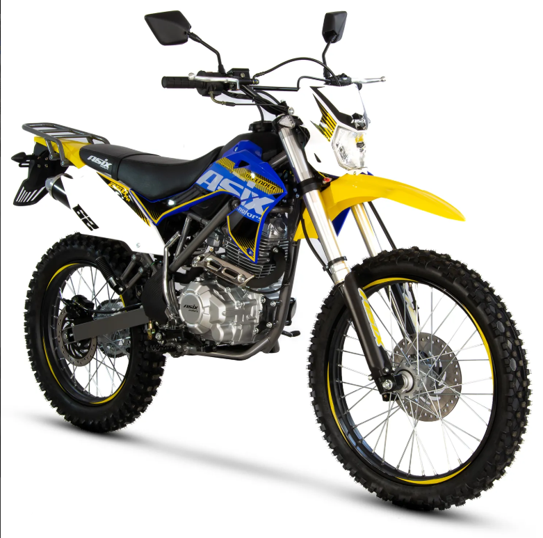 CROSS 250CC ASIX XB-82 250CC KOŁA 21/18 KOLOR ŻÓŁTY