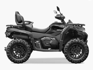 QUAD 625CC CF MOTO 625L EPS NEW C-FORCE EFI 4X4 do rejestracji, homologacja: T3B BLACK EDITION