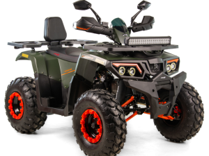 QUAD 200CM3 ASIX RANGER KOŁA 10 AUTOMAT rozruch elektryczny KOLOR CZERWONY