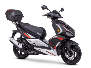 SKUTER 50CC 777 50CC 2026 KOLOR CZERWONY BIAŁY