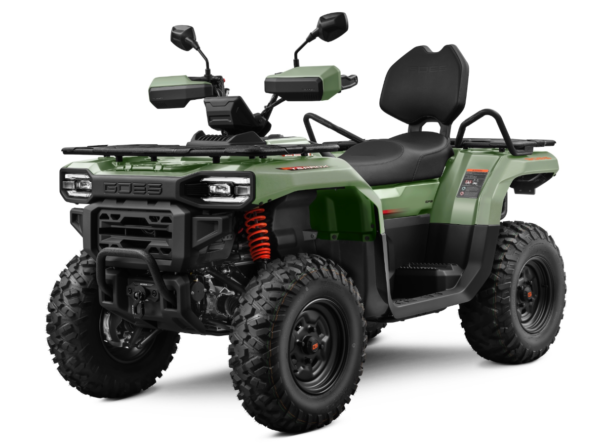 QUAD 500CM3 CF MOTO C-FORCE 550L GOES EPS 2026 do rejestracji, homologacja: T3B KOLOR ZIELONY