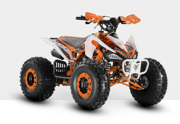 QUAD BARTON 125CM3 ROCKY KOŁA 8 (1 BIEG +1 WSTECZNY) rozruch elektryczny KOLOR POMARAŃCZOWY