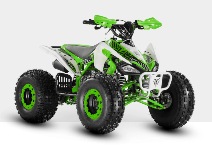 QUAD BARTON 125CM3 ROCKY KOŁA 8 (1 BIEG +1 WSTECZNY) rozruch elektryczny KOLOR ZIELONY