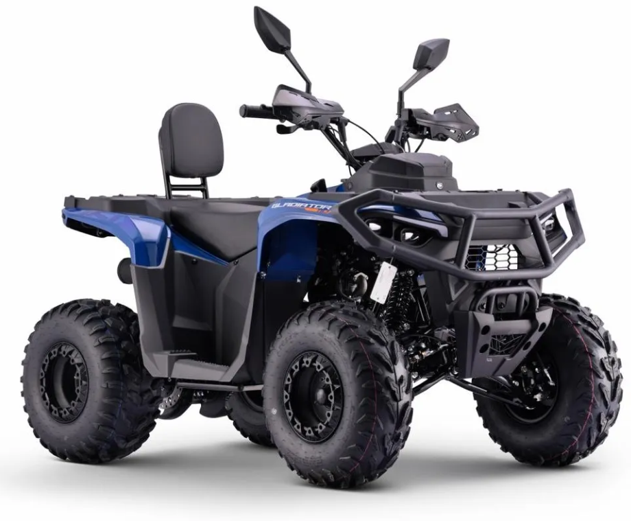 QUAD ASIX 110CM3 GLADIATOR KOŁA 8 (1 BIEG +1 WSTECZNY) rozruch elektryczny KOLOR GRANATOWY