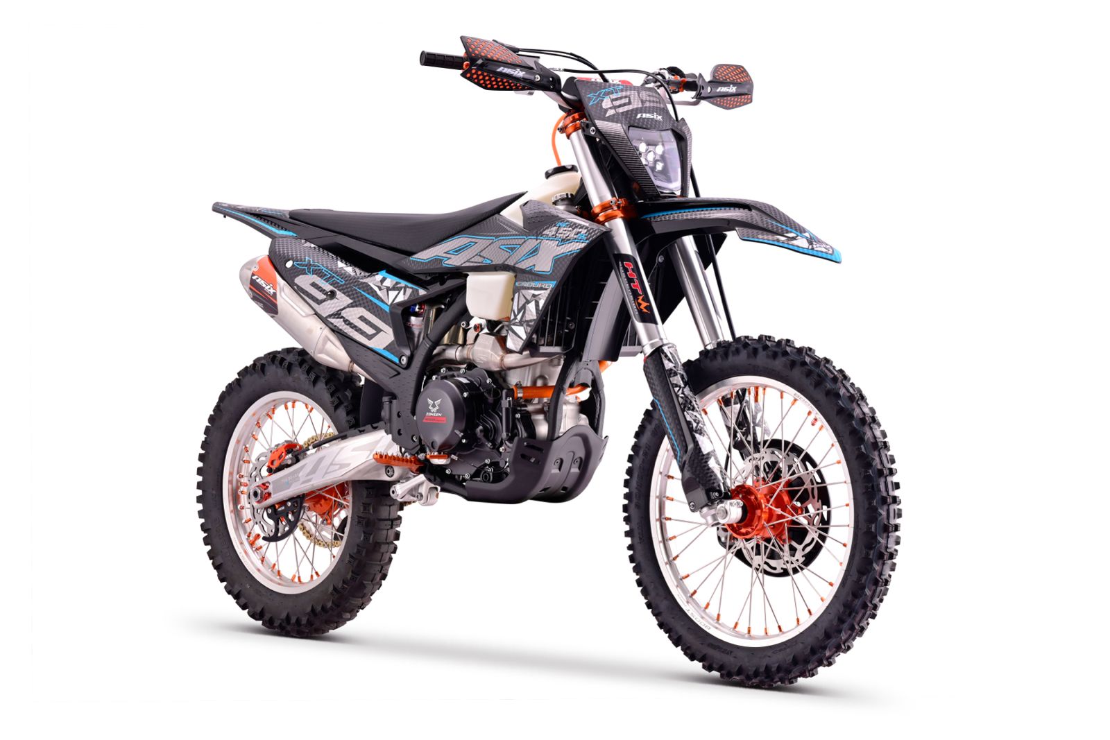 CROSS 450CC ASIX XT-99 450CC KOŁA 21/18 KOLOR NIEBIESKI