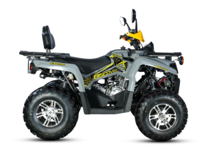 QUAD 176CM3 BARTON DISCOVER 200 AUTOMAT rozruch elektryczny do rejestracji, homologacja: T3B KOLOR SZARY