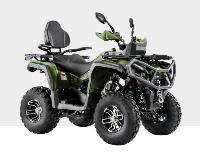 QUAD 196CM3 BARTON XLANDER 200 AUTOMAT rozruch elektryczny do rejestracji, homologacja 2 osoby: T3B KOLOR ZIELONY