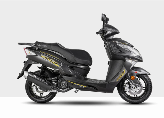 SKUTER 125CC BARTON FALCON 125CC KOLOR CZARNO-ŻÓŁTY