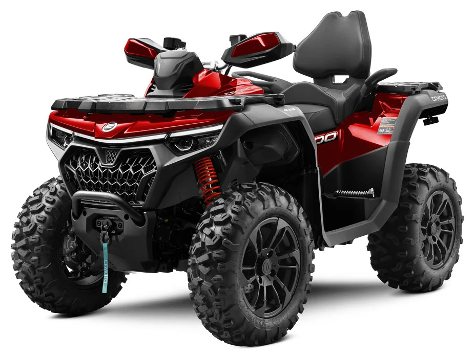 QUAD 1000CM3 CF MOTO C-FORCE 1000 2027 Touring Bordeaux Red do rejestracji, homologacja: T3B