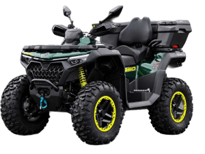 QUAD 850CM3 CF MOTO 850 C-FORCE EFI 4X4 EPS NEW PREMIUM do rejestracji, homologacja: T3B KOLOR ZIELONY
