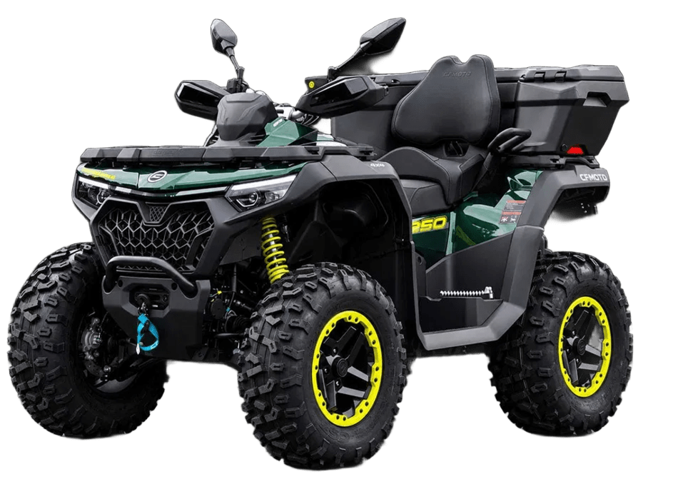QUAD 850CM3 CF MOTO 850 C-FORCE EFI 4X4 EPS NEW PREMIUM do rejestracji, homologacja: T3B KOLOR ZIELONY